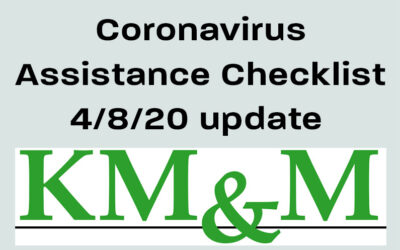 Coronavirus Assistance Checklist Update April 8, 2020